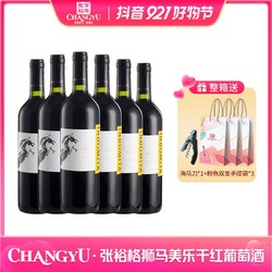 CHANGYU 张裕 红酒补贴 智利魔狮格狮马美乐干红葡萄酒 750ml 13度拼团价多少钱？