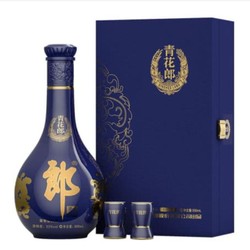 LANGJIU 郎酒 郎53°郎酒青花郎礼盒500ml 酱香白酒53度500ml价格多少钱？