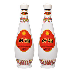 汾酒 山西汾酒 乳玻汾酒 琵琶汾 48度 475ml*2瓶  清香型白酒电商卖多少钱？