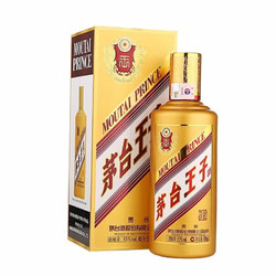 MOUTAI 茅台 金王子酒 53%vol 酱香型白酒 500ml 单瓶装市场价多少钱？