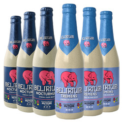 DELIRIUM 粉象 深粉*3/浅粉*3啤酒 精酿 啤酒 330ml*6瓶 整箱装 比利时原瓶进口最终到手价多少钱？