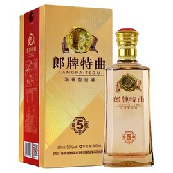 LANGJIU 郎酒 郎牌特曲 窖藏5号 50%vol 浓香型 500ml 单瓶装行情价多少