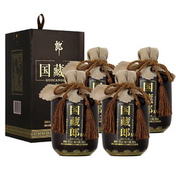 LANGJIU 郎酒 国藏郎 42%vol 浓香型白酒 500ml*4瓶 整箱装电商补贴价多少钱？