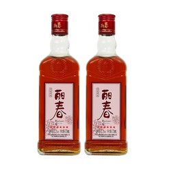 丽春黄酒官方旗舰店 六星丽春375ml*2瓶冬酿糯米酒花雕酒绍兴老酒行情价多少