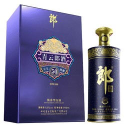 LANGJIU 郎酒 青云郎50 53度998mL*1酱香型高度纯粮食白酒高端收藏礼盒装行情价多少