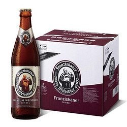 Franziskaner 范佳乐 德国小麦黑精酿啤酒450ml×12瓶 整箱装批发价多少钱？