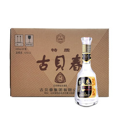 古贝春 金三角 浓香型 裸瓶 42度  500ml*6瓶/箱  整箱装 整箱购买价格电商卖多少钱？