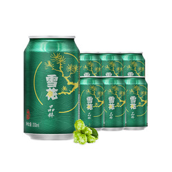 SNOWBEER 雪花 啤酒 晶粹 330ml*6听电商补贴价多少钱？