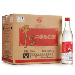 Niulanshan 牛栏山 二锅头 清香风格  42度 500ml*12瓶 整箱装价格多少钱？