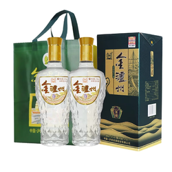 泸州老窖 股份公司出品 52度浓香型白酒礼盒 金泸州鉴藏475ml*2瓶礼盒装电商补贴价多少钱？