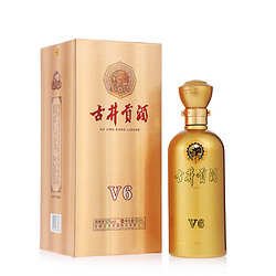 古井贡酒 v6 50%vol 浓香型白酒 500ml 单瓶装电商卖多少钱？