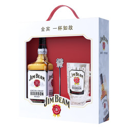 JIM BEAM 金宾 调和 美国威士忌 40%vol 750ml 礼盒装包邮价多少钱？