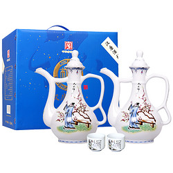 BAISHUIDUKANG 白水杜康 53度一壶老酒 清香型白酒 500ml*2瓶市场价多少钱？