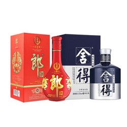 LANGJIU 郎酒 红花郎10 53度500ml 米兰舍得 500ml 组合装市场价多少钱？