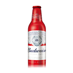 Budweiser 百威 淡色拉格啤酒 355ml*24瓶 小瓶 整箱装 玲珑红铝瓶 国庆送礼拼团价多少钱？