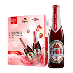 Fruli 芙力 草莓酒 比利时精酿啤酒 进口啤酒 女士水果酒330ml*6 彩盒装电商补贴价多少钱？