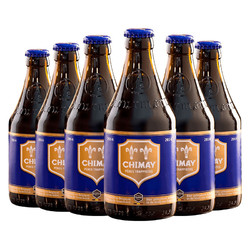 CHIMAY 智美 蓝帽啤酒 组合装 330ml*6瓶 修道士精酿 比利时进口电商卖多少钱？