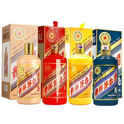 MOUTAI 茅台 生肖组合 酱香型白酒 53度 500ml*4瓶组合装价格多少钱？