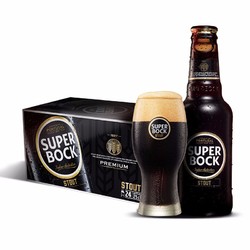 SUPER BOCK 超级波克 黑啤 进口啤酒 250ml*24瓶电商卖多少钱？