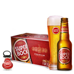 SUPER BOCK 超级波克 mini黄啤 进口啤酒 200ml*24瓶电商补贴价多少钱？