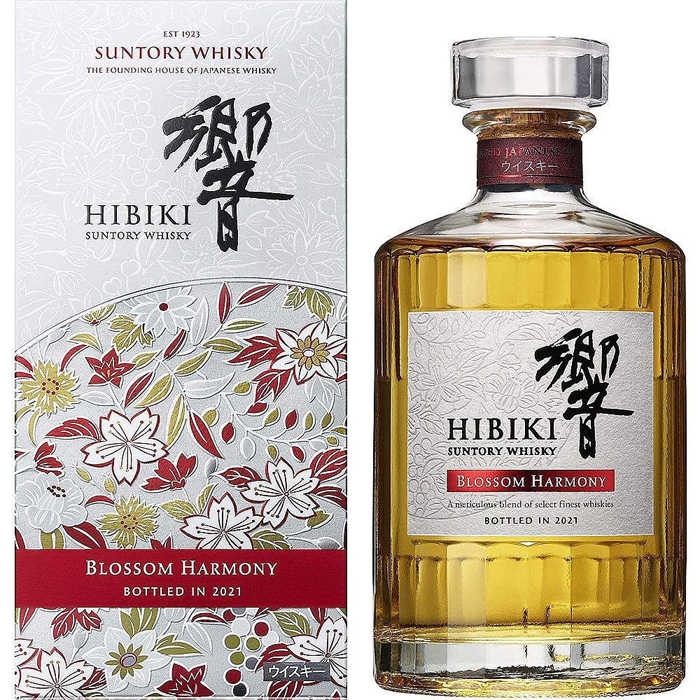 SUNTORY 三得利 响和风醇韵调配型威士忌洋酒2021樱花700ml拼团价多少钱？