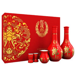 LANGJIU 郎酒 红花郎10 53%vol 酱香型白酒 500ml*2瓶 礼盒装价格多少钱？