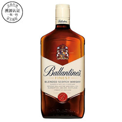 Ballantine's 百龄坛 官方授权 百龄坛 Ballantine’s 特醇威士忌 原瓶进口洋酒 推荐经典可乐桶 一瓶一码 百龄坛特醇1000ml 1L行情价多少