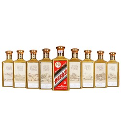 MOUTAI 茅台 陈酿 燕京八景 酱香型白酒  53度 500ml*8瓶  套装市场价多少钱？