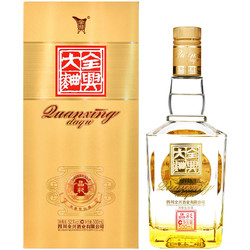 Quanxing Daqu 全兴大曲 晶彩金白酒 浓香型 52度 500ml 单瓶装包邮价多少钱？