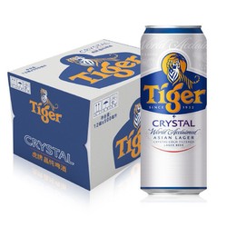 TIGER 虎牌 啤酒晶纯 500ml*12听整箱装批发价多少钱？