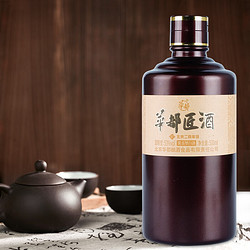 华都 匠酒 53度酱香型白酒 北京小茅台 高粱纯粮食酒 500ml 福酱单瓶装价格多少钱？