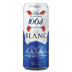 Kronenbourg 1664凯旋 克伦堡 白啤酒 330ml*2听行情价多少