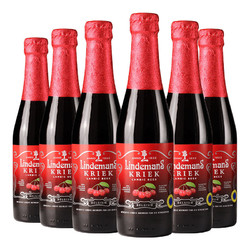 Lindemans 林德曼 精酿果啤 樱桃啤酒 250ml*6瓶电商卖多少钱？