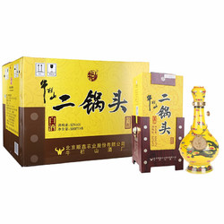 Niulanshan 牛栏山 经典二锅头 黄龙 清香型 白酒 52度 500ml*6瓶 整箱装价格多少钱？