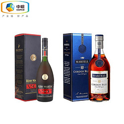 RÉMY MARTIN 人头马 VSOP优质香槟区干邑白兰地 700ml 马爹利蓝带XO500ml行情价多少