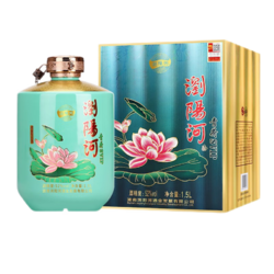 LIUYANGHE LIQUOR 瀏陽河 浏阳河 青荷白酒礼盒 1.5L*1坛装拼团价多少钱？