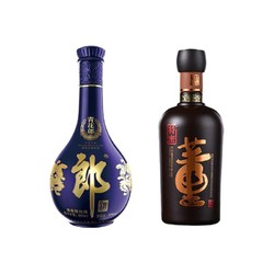 LANGJIU 郎酒 董酒 董酒特密 方印 青花郎 红花郎 沱牌舍得 佳节送礼礼盒 组合送礼收藏 高度白酒组最终到手价多少钱？