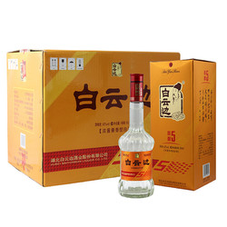 白云边 白酒 五年陈酿 浓酱兼香型 42度 500ml*6瓶 整箱装行情价多少