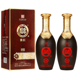 BAISHUIDUKANG 白水杜康 白酒52度500ml*2瓶礼盒装高档送礼正宗粮食酿造优级酒水 线下 杜康2瓶 1个礼袋批发价多少钱？