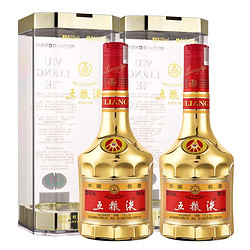 WULIANGYE 五粮液 金装 52%vol 浓香型白酒 500ml*2瓶 双支装拼团价多少钱？