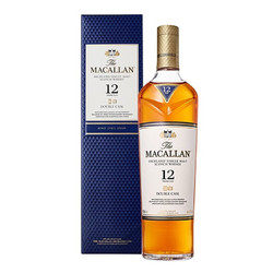 MACALLAN 麦卡伦 单一麦芽苏格兰威士忌 斯佩塞 12年蓝钻双桶雪莉 700ml电商卖多少钱？