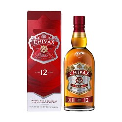 CHIVAS 芝华士 12年 调和 苏格兰威士忌 40%vol 700ml电商补贴价多少钱？