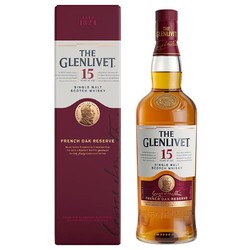 THE GLENLIVET 格兰威特 15年 苏格兰 单一麦芽威士忌 40%vol 700ml电商卖多少钱？