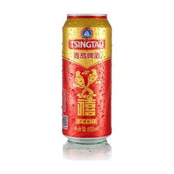 TSINGTAO 青岛啤酒 千禧临门500ml*12听 2箱实惠组合装电商卖多少钱？