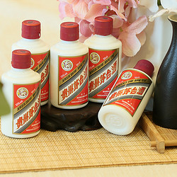 MOUTAI 茅台 飞天 酱香型白酒 53度 50ml*5瓶*2盒 白色条盒装价格多少钱？