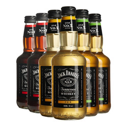 JACK DANIEL‘S 杰克丹尼 威士忌预调酒 可乐 柠檬 苹果味 5度 330ml*6瓶 礼盒装电商卖多少钱？