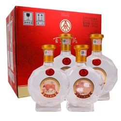 WULIANGYE 五粮液 52°百鸟朝凤 礼盒 浓香型白酒 500ml*4瓶白酒52%vol500ml电商补贴价多少钱？