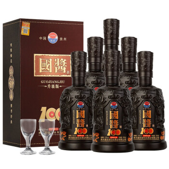 53度国酱100 升级版 53度 酱香型 高档书本盒 酱香经典500ml*6瓶 整箱装最终到手价多少钱？