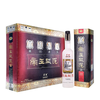 52度津酒52°帝王风范700mL*4  浓香型商务白酒 礼盒装电商卖多少钱？