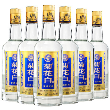 45度仁和菊花白酒 非遗庆典45度500ml*6瓶整箱装 老北京特产 重阳节礼品菊花酒价格多少钱？